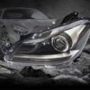 W204 XENON HEADLIGHT R